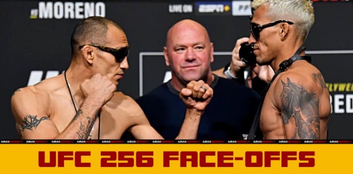UFC 256: Figueiredo vs. Moreno weigh-in face-offs video - MMAWeekly.com ...