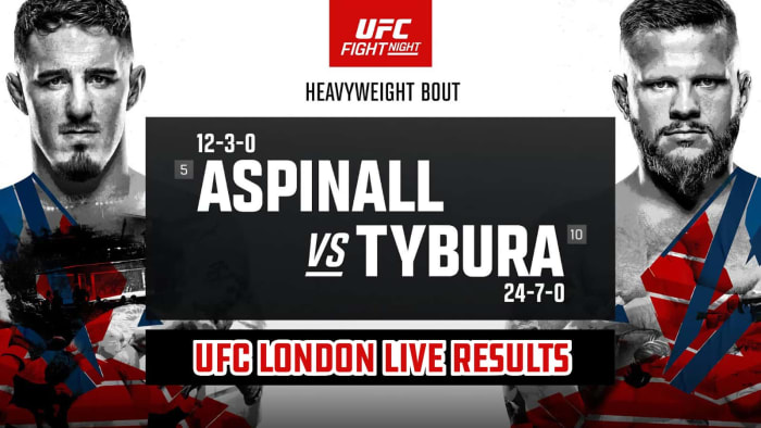 UFC London Results: Aspinall vs. Tybura - MMAWeekly.com | UFC and MMA