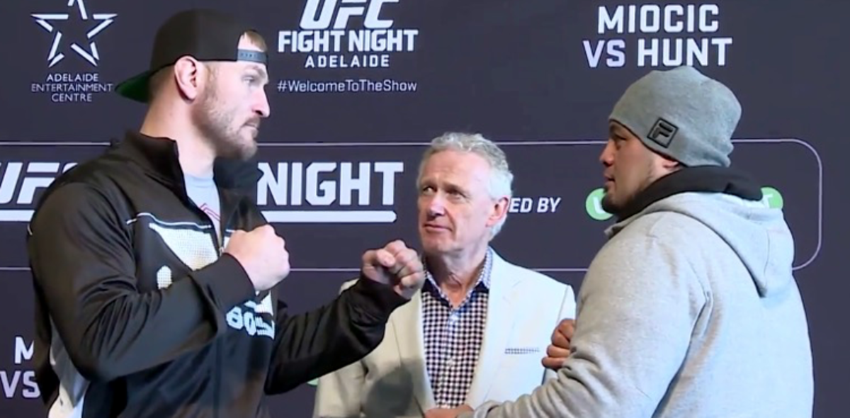 UFC Fight Night 65 Hunt vs. Miocic Weighin Results