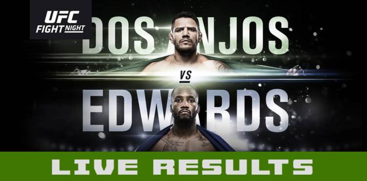 UFC on ESPN 4 Live Results: Dos Anjos vs. Edwards (Results & Fight Stats) 