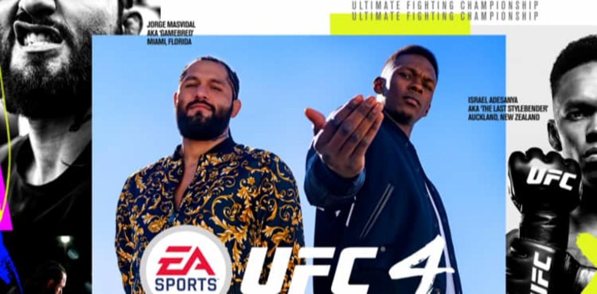 Israel Adesanya and Jorge Masvidal featured on EA Sports UFC 4