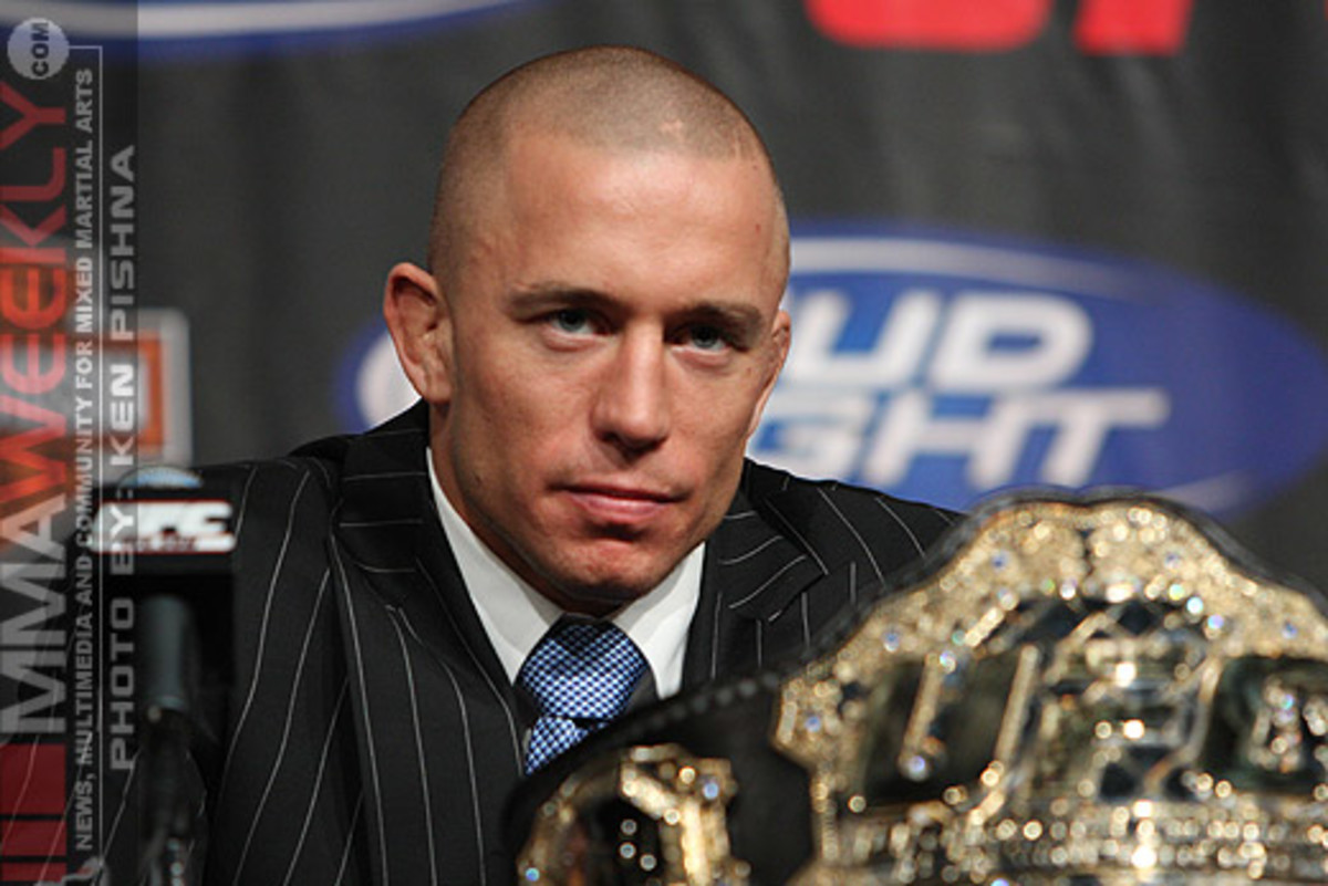UFC on Fox StPierre Dishes on Broadcast Deal and How Nick