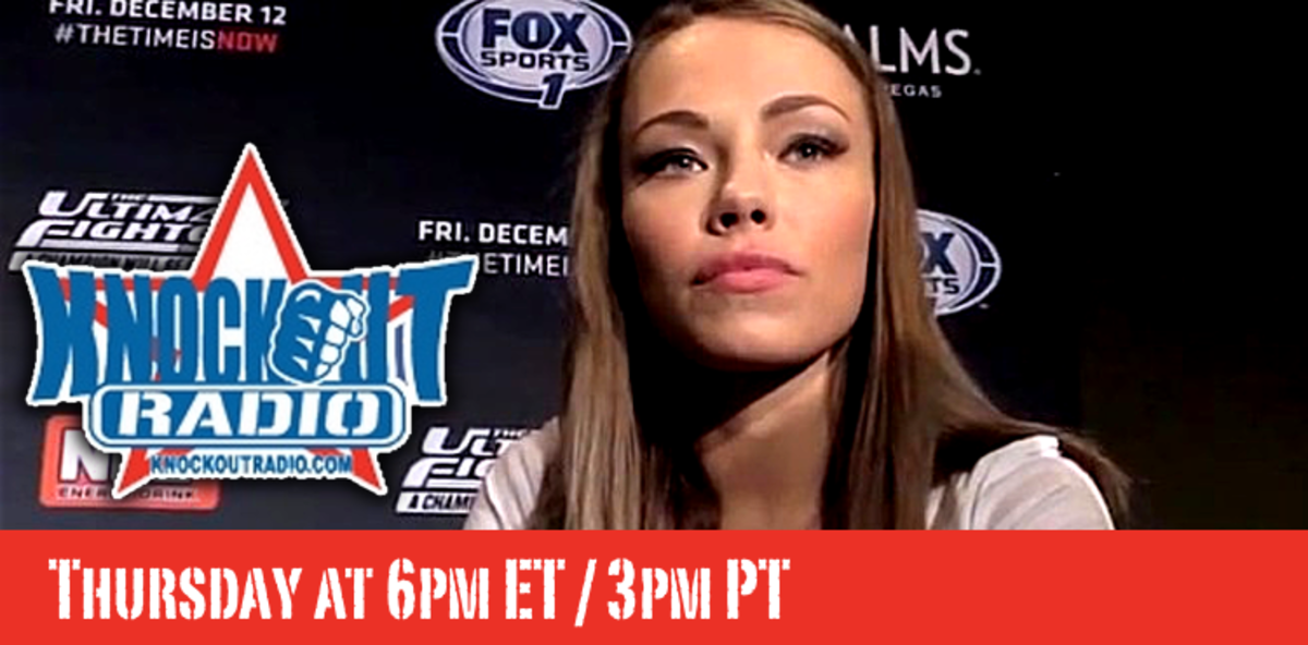 Knockout Radio LIVE with Rose Namajunas UFC and MMA