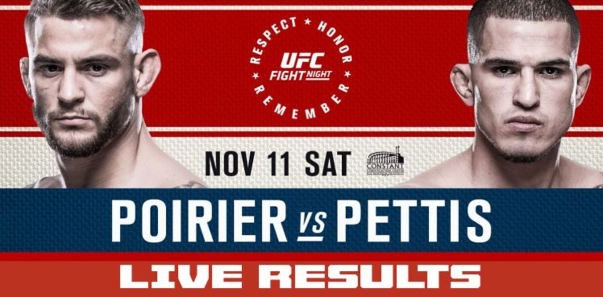 UFC Fight Night 120 Poirier vs. Pettis Live Results and Fight Stats