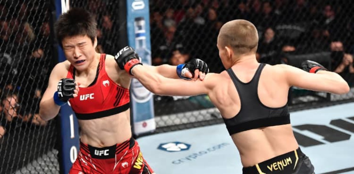 UFC 268 results Rose Namajunas confidently takes nod over Zhang Weili
