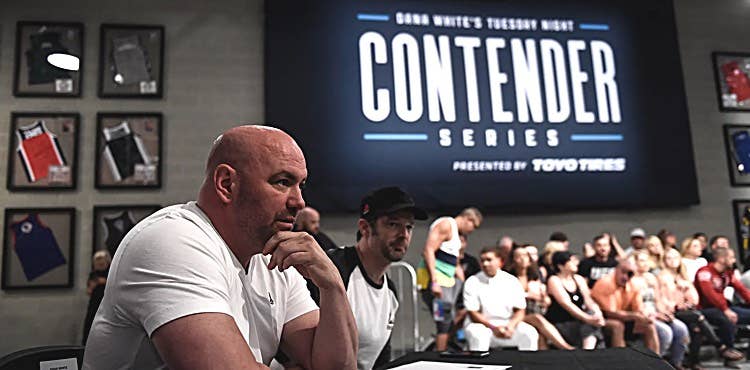 Dana White's Contender Series trends worldwide for the first time