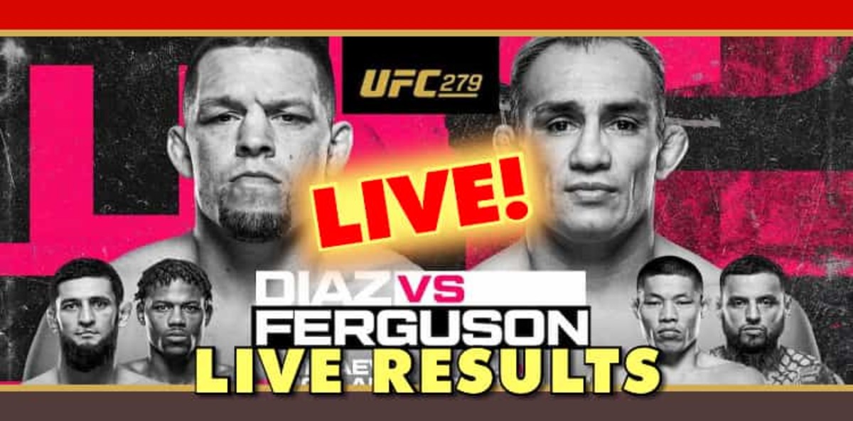 UFC 279 Live Results Nate Diaz vs. Tony Ferguson UFC