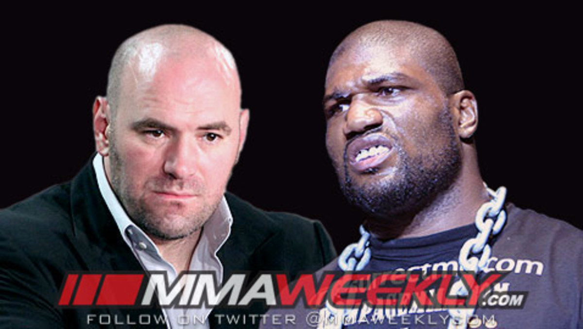 Rampage is Done with the UFC; Dana White Says the Feeling is Mutual