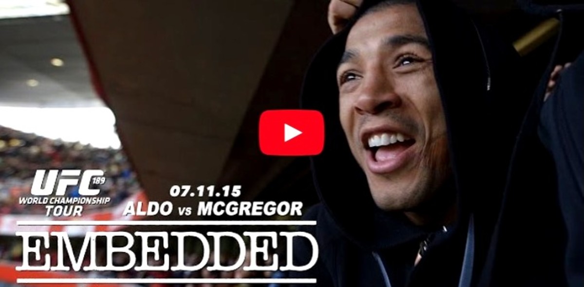 UFC 189 World Tour Embedded Ep 9 "I'll Smack Him in Ireland