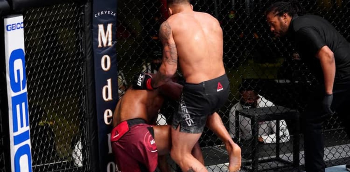 Eryk Anders addresses illegal knee at UFC Vegas 21