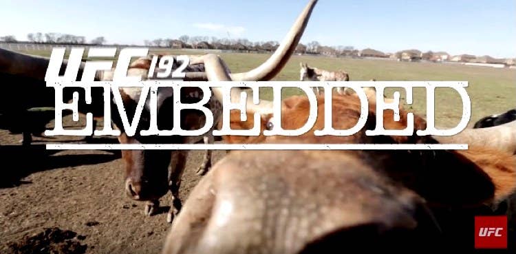 UFC 192 Embedded Episode 2 Gus Acclimates To Texas DC Departs UFC 192 Embedded Episode 2 Gus Acclimates To Texas DC Departs