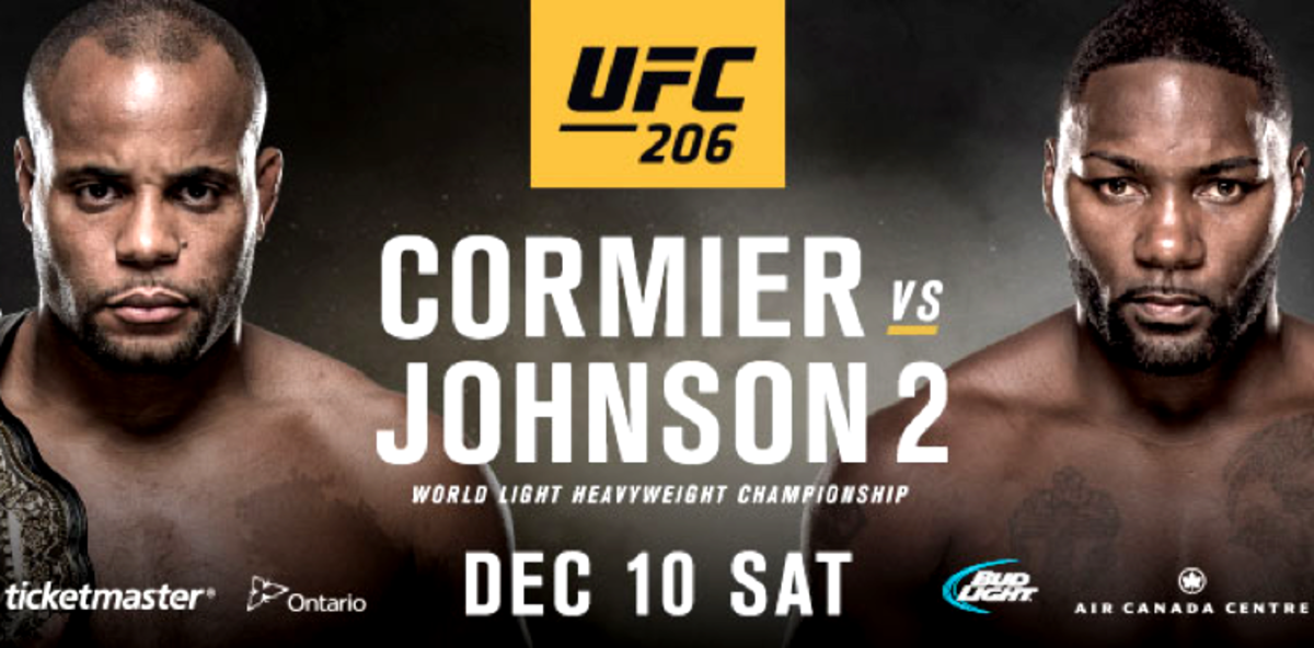 Injury Forces UFC 206 Bout Cancellation UFC and MMA