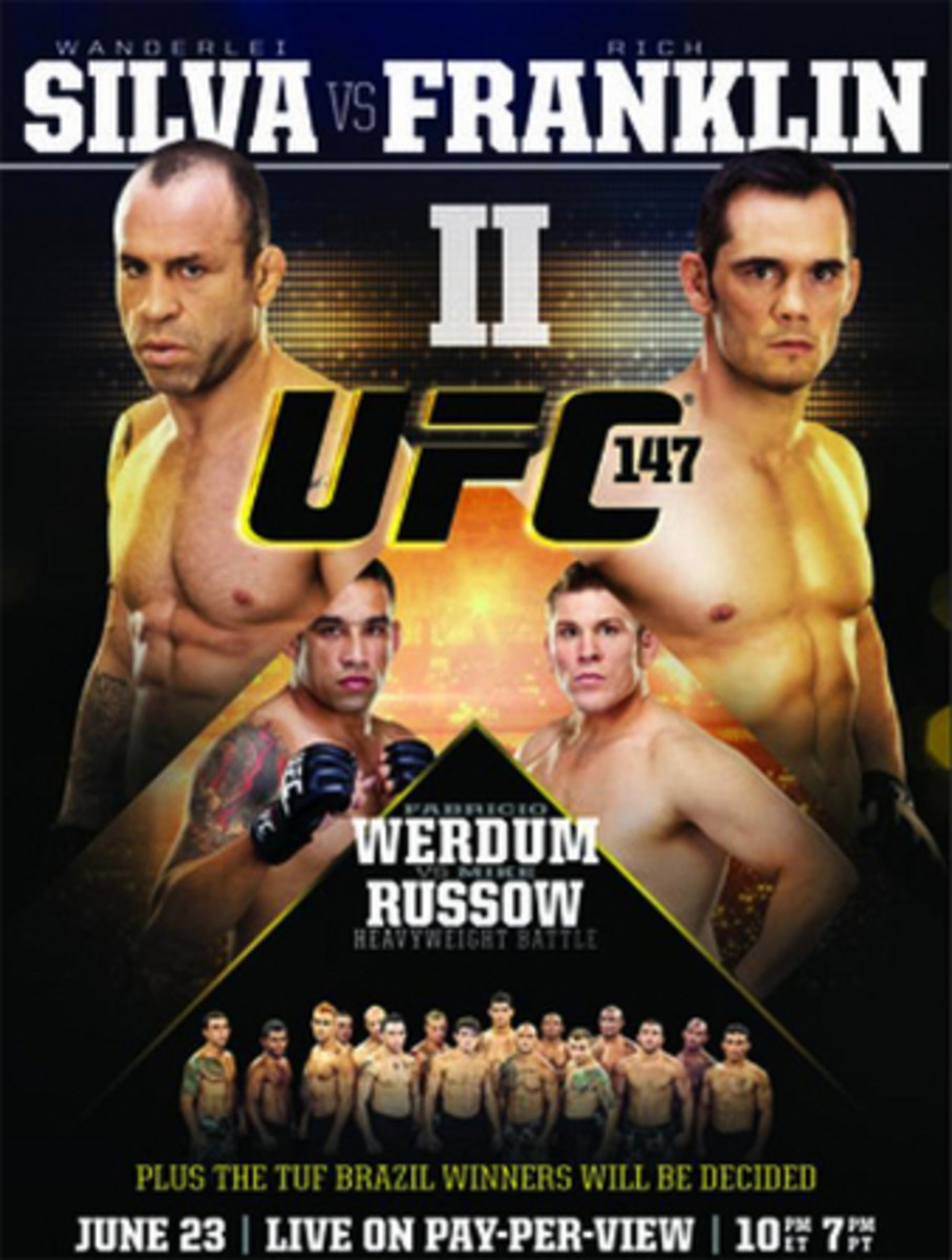 UFC 147 poster
