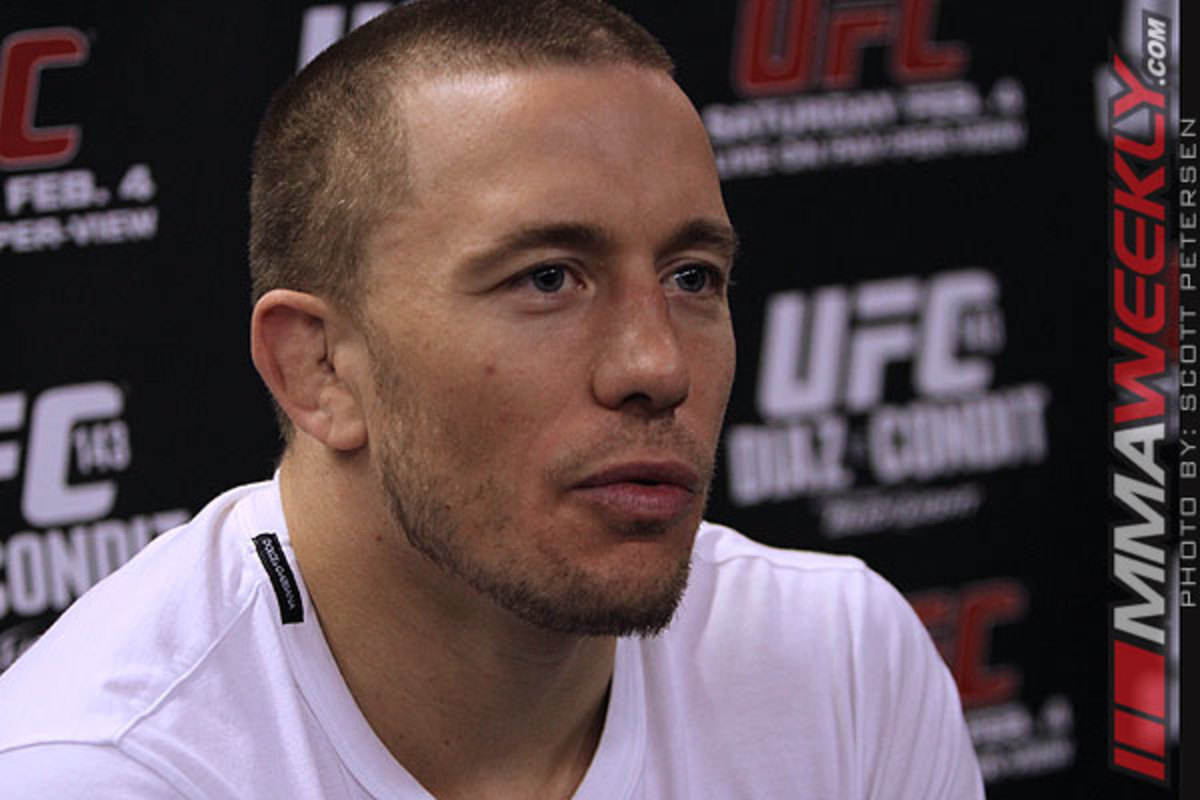 GSP Opens as 3 to 1 Favorite Over Condit UFC and MMA
