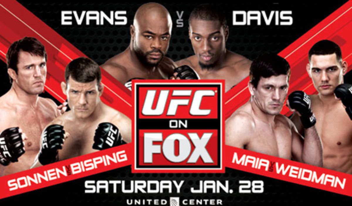 UFC on Fox 2: Evans vs. Davis Live Results and Play-by-Play - MMAWeekly