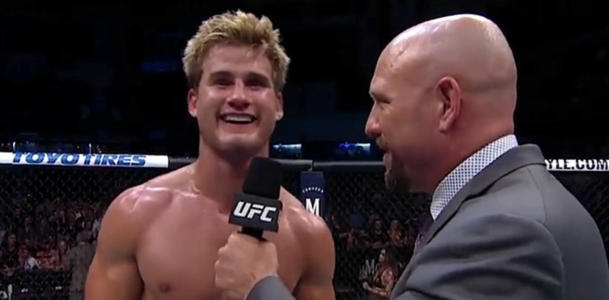 UFC Boise Octagon Interview Sage Northcutt UFC and