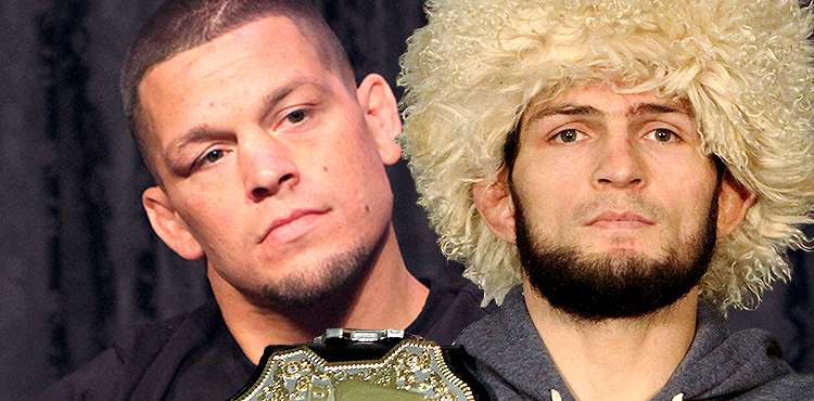 Dana White on Khabib Nurmagomedov vs Nate Diaz confrontation in arena ...