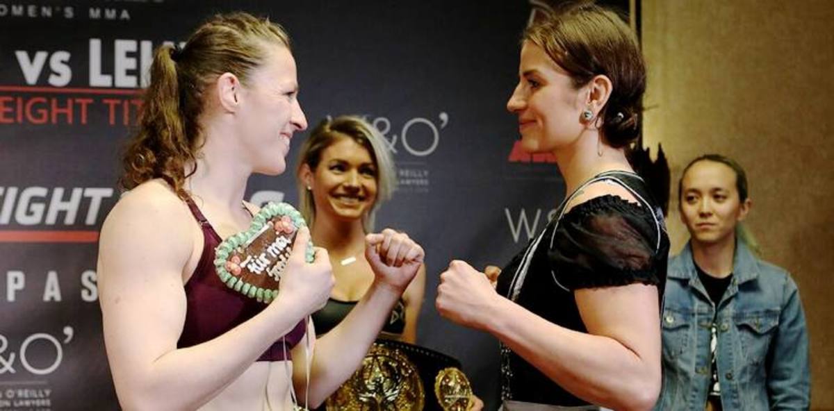 Invicta FC 29 Weigh-in Results & Video: Sarah Kaufman and Katharina ...