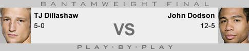 Tuf 14 Finale Play By Play Tj Dillashaw Vs John Dodson Mmaweekly