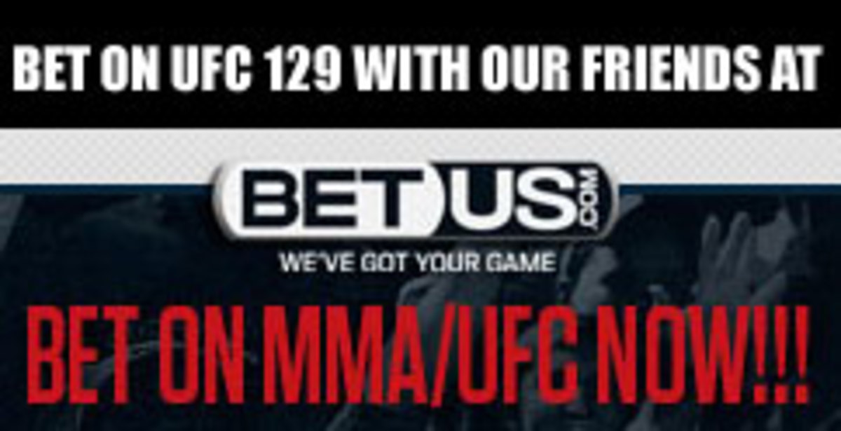 Down the Line Breaking Down the Betting Odds on UFC 129 MMAWeekly