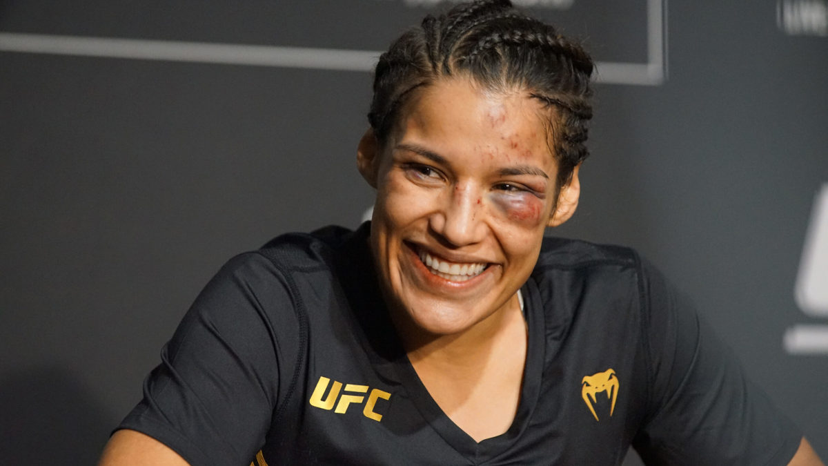 Julianna Peña debuts as desk analyst at UFC Vegas 64