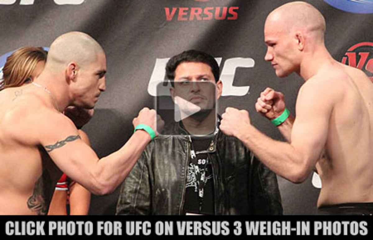 UFC On Versus 3 Sanchez vs. Kampmann Weighin Photos