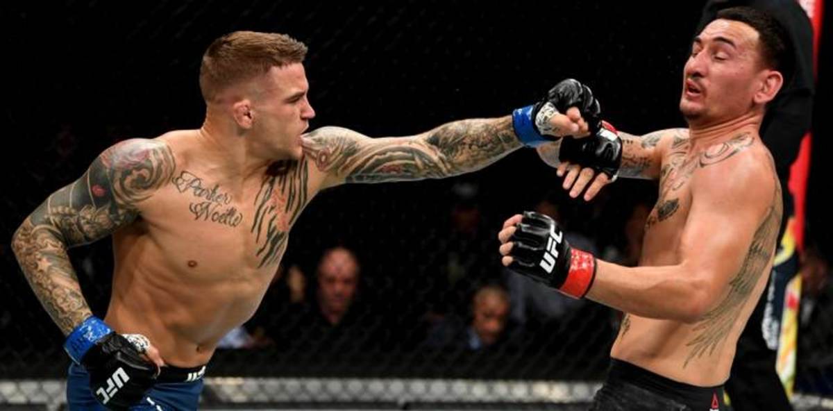 Watch Dustin Poirier defeat Max Holloway to win the UFC interim