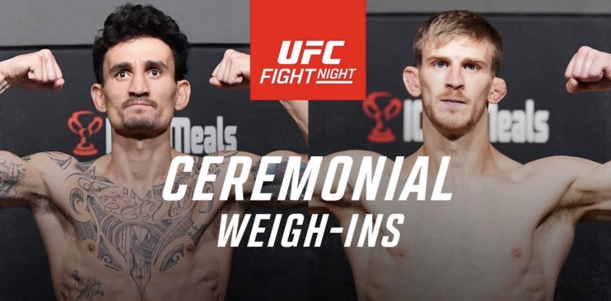 UFC Kansas City Ceremonial WeighIn Video UFC and MMA