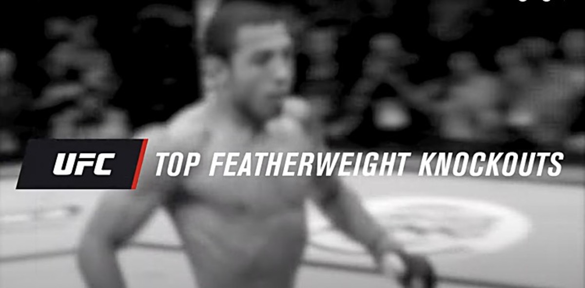 Watch the Top 10 Featherweight Knockouts in UFC History Video