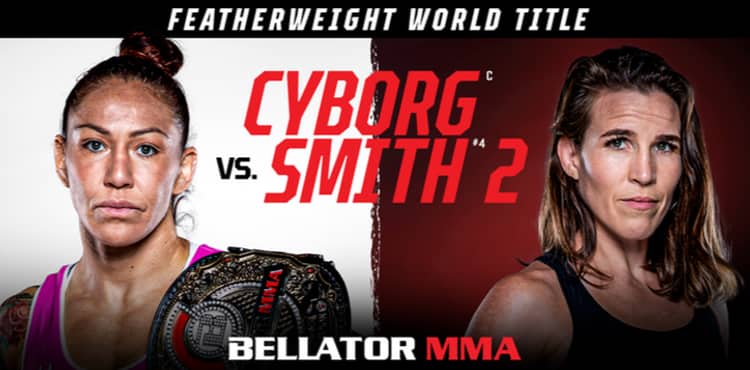 Cris Cyborg vs. Leslie Smith rematch tops Bellator 259 fight card ...