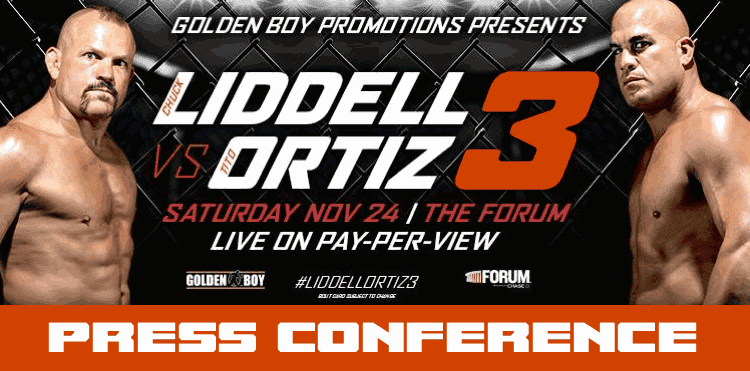 Chuck Liddell vs. Tito Ortiz 3 Pre-Fight Press Conference Video