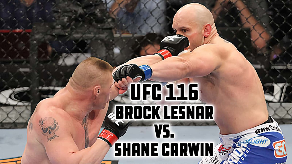 UFC Classic Fight Brock Lesnar vs. Shane Carwin UFC