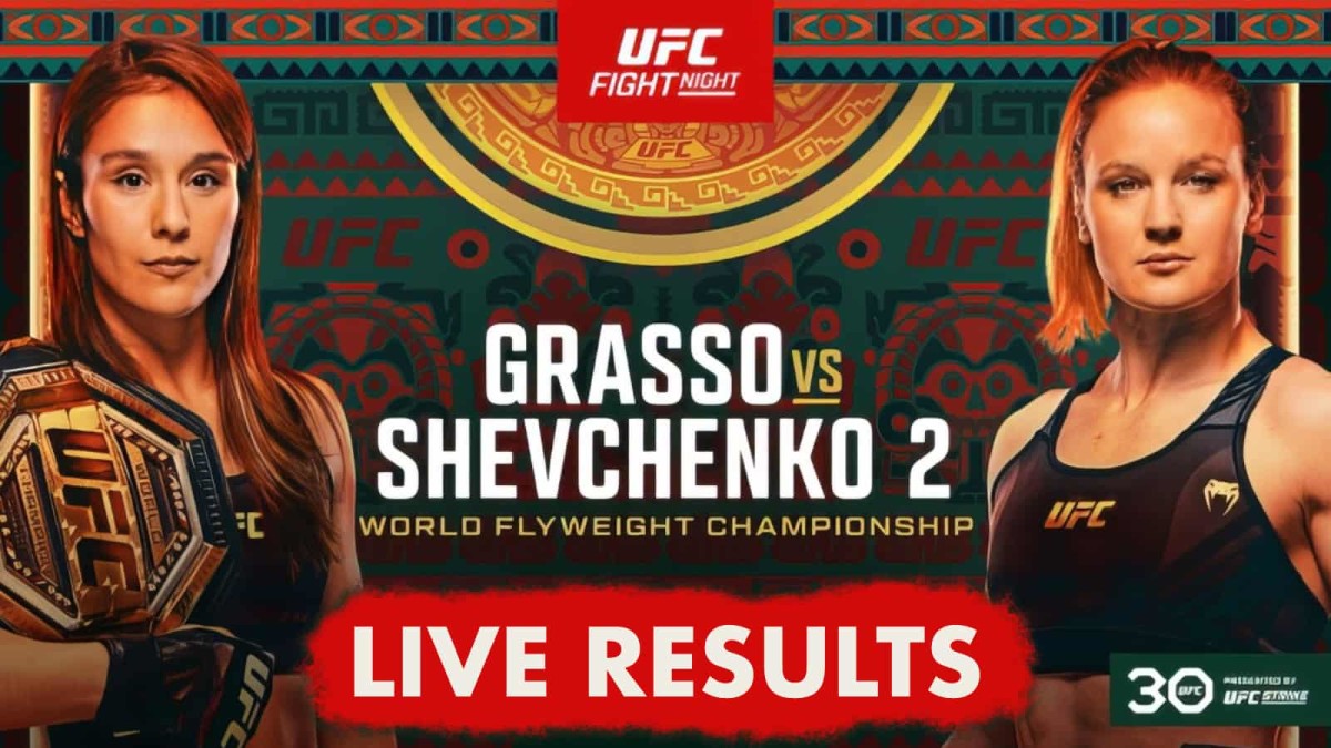 Noche UFC LIVE Results Grasso vs