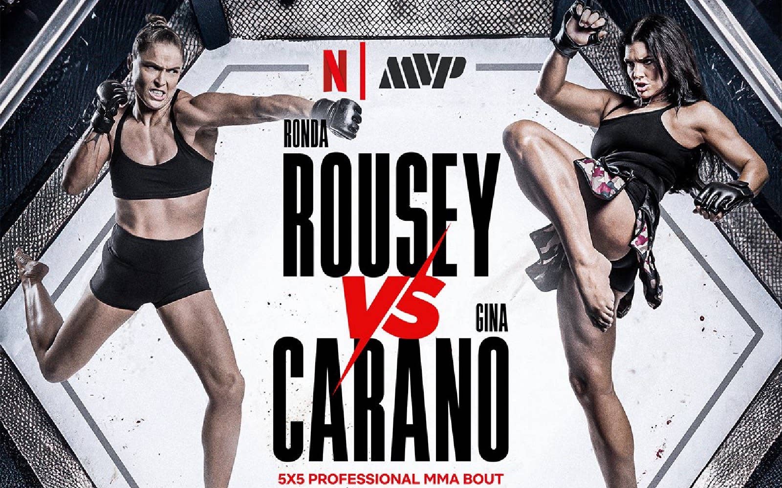Ronda Rousey vs. Gina Carano booked for May on Netflix - MMA Weekly