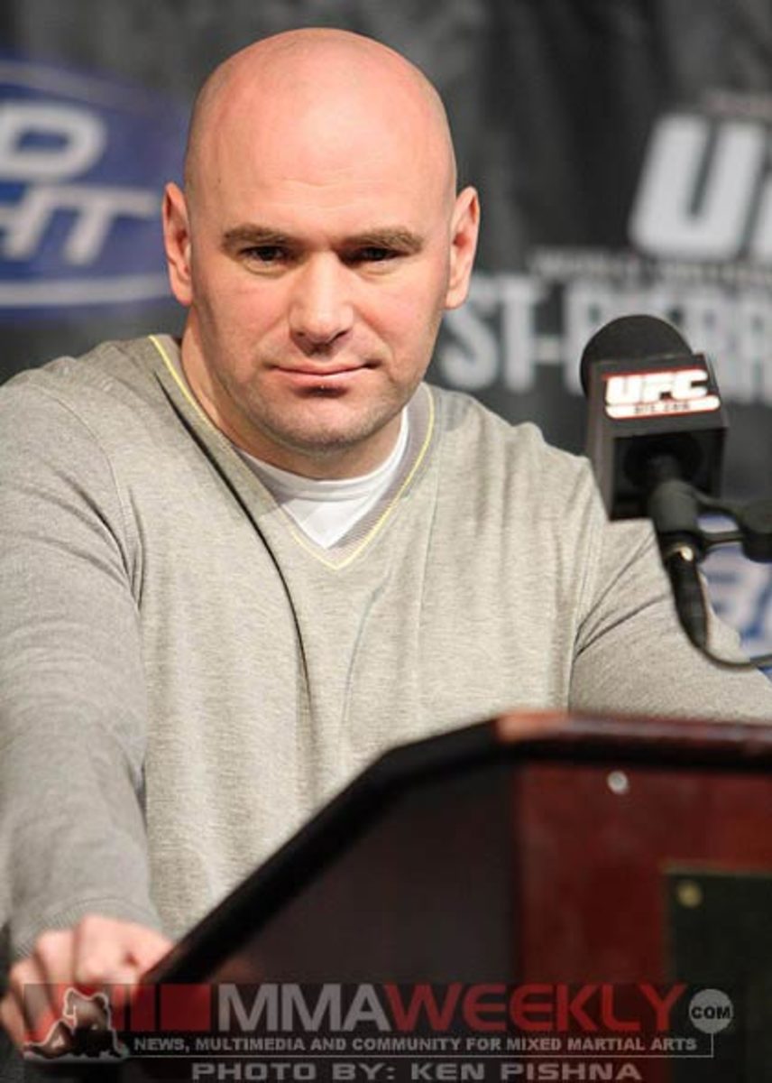 Dana White at UFC 94