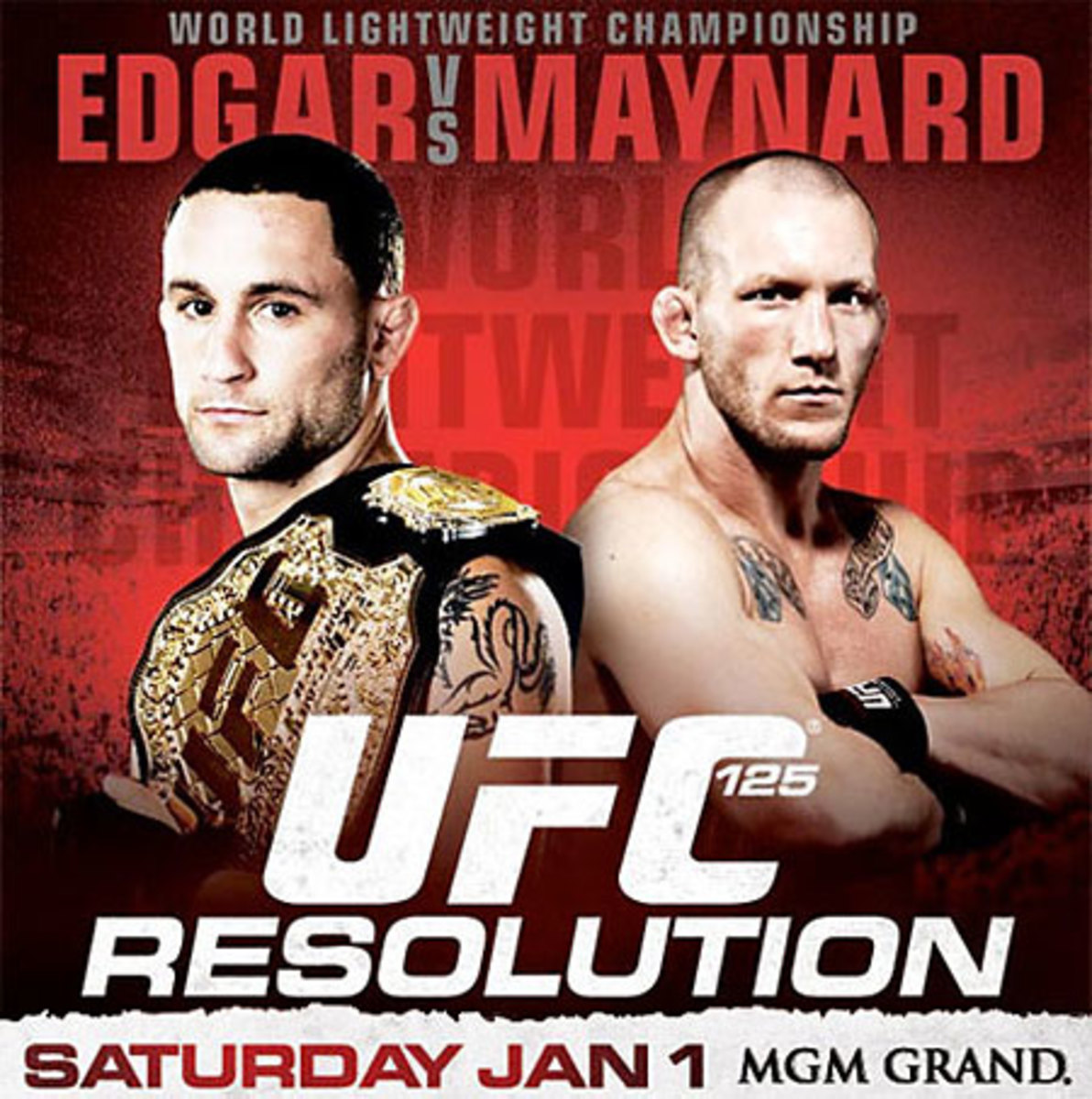 UFC 125 Poster