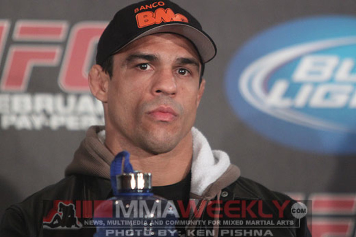 UFC 142 Rio Video Vitor Belfort Works Inside the Cage and Outside