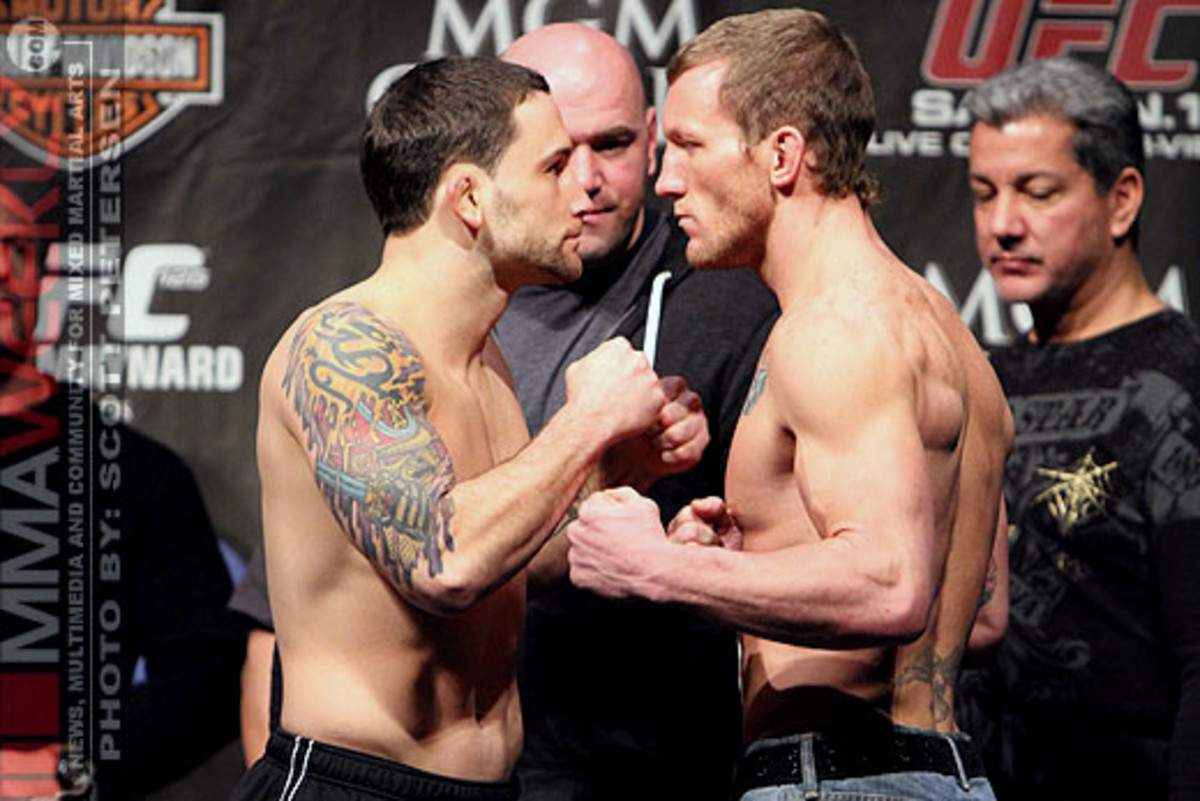 UFC 136 Edgar vs. Maynard 3 Official Weighin Results