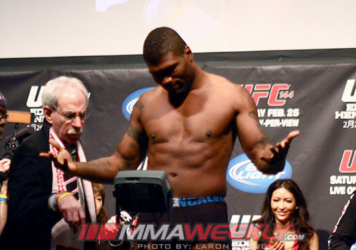 Quinton 'Rampage' Jackson Says Training Injury Led to Missing Weight