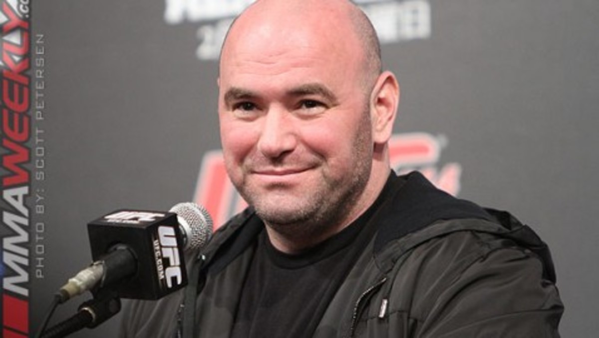 Dana White at UFC 144