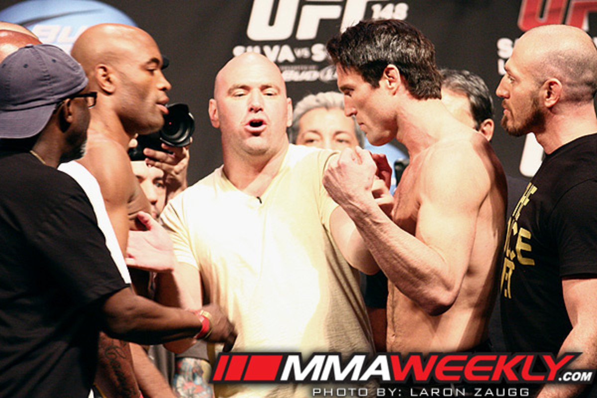 UFC 148 Silva vs. Sonnen 2 Official Largest Live Gate in UFC History UFC and