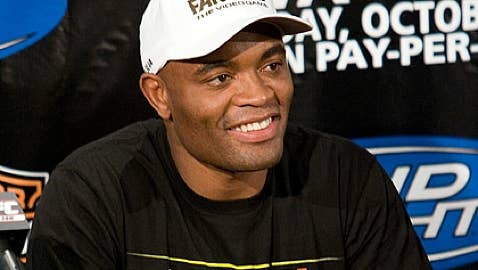 Anderson Silva All Smiles UFC 162 Pre 