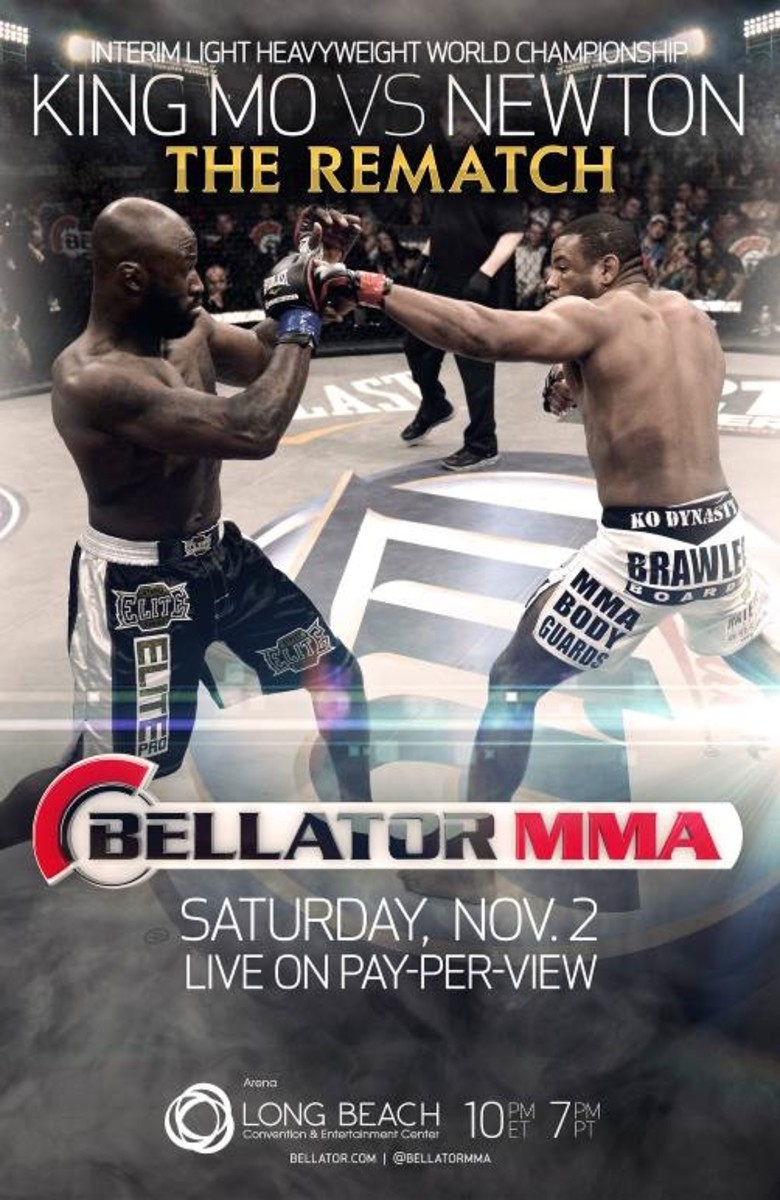 King Mo and Emanuel Newton Rematch for Bellator Interim Belt on Rampage