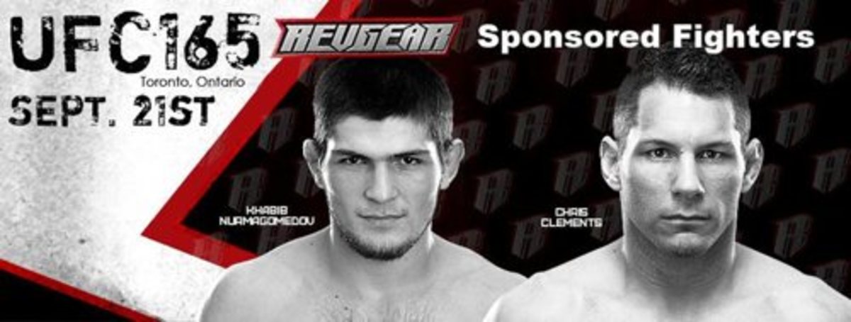 Revgear UFC 165 Sponsored Fighters