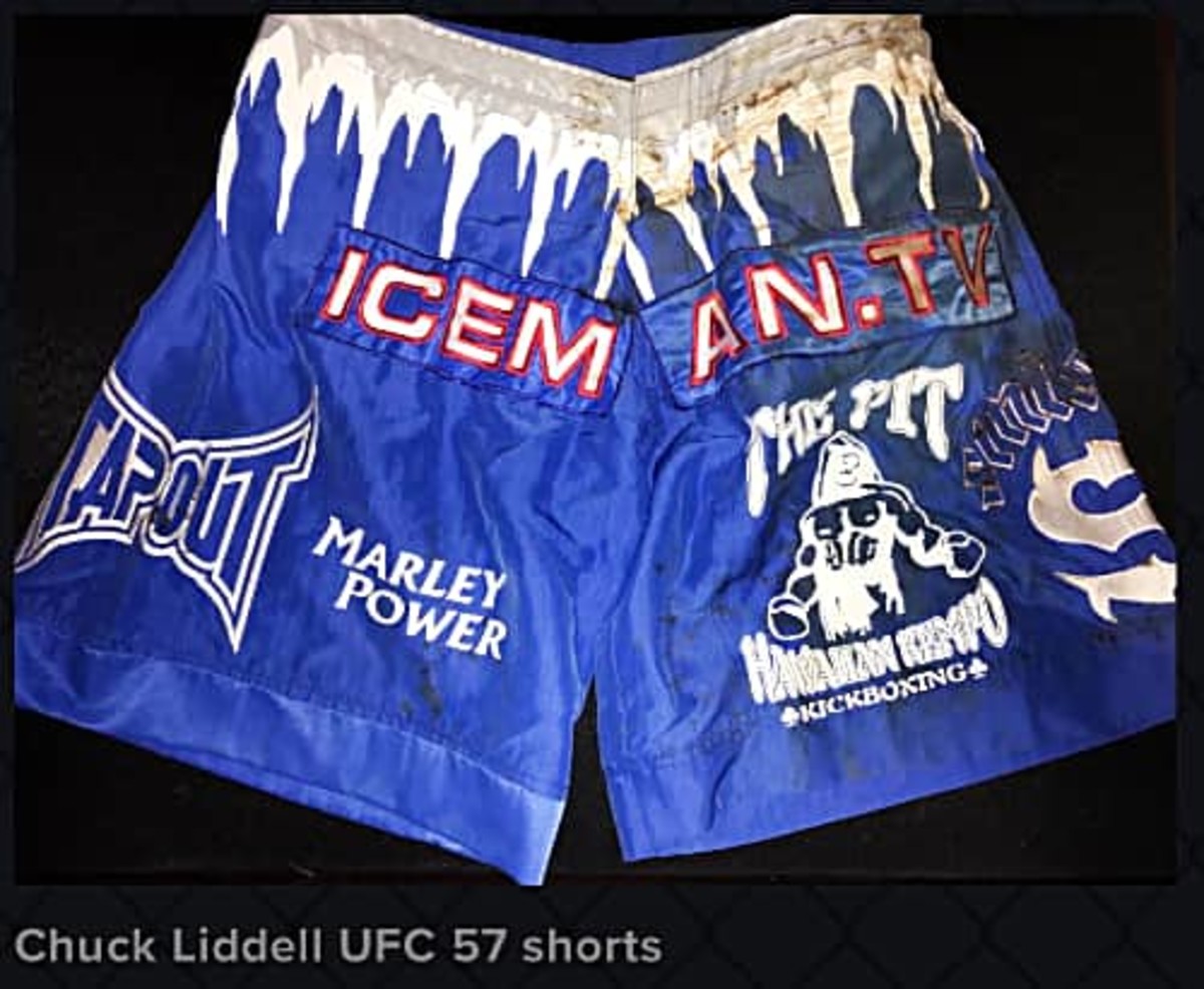 Chuck Liddell UFC 57 fight shorts